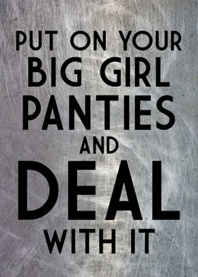 BIG GIRL PANTIES