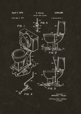 1970 toilet patent 