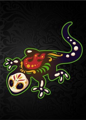 Day of the Dead Gecko