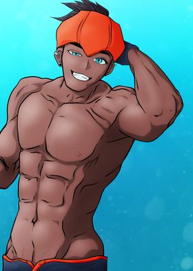 Thirsty Anime Hunk