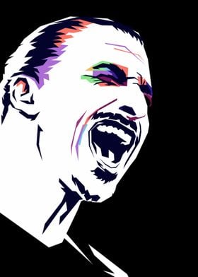 Ibrahimovic in pop art