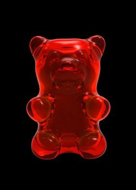 Red gummy bear
