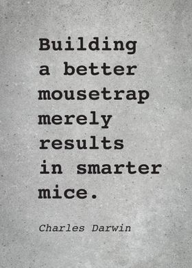 Charles Darwin Quote L007