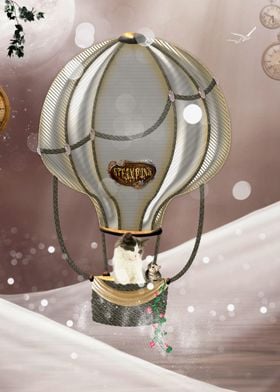 Wonderful steampunk balloo