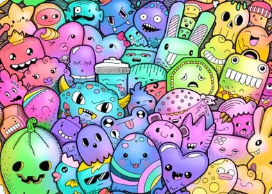 Doodle Monster Party