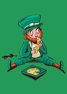 Pizza Leprechaun St