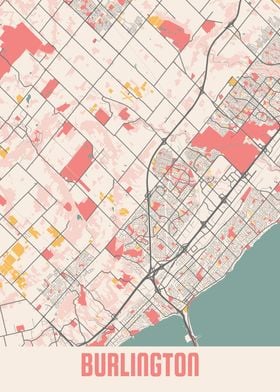 Burlington Chalk Map