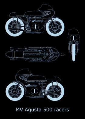 MV Agusta 500 racers 