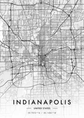 Indianapolis City Map