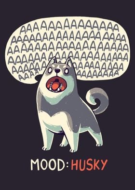 Mood Husky Cute Dog Puppy