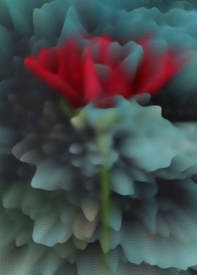 Abstract flower