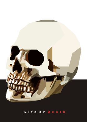 Skull in Vector