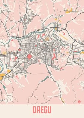 Daegu Chalk Map