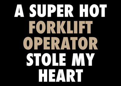 A Super Hot Forklift Opera