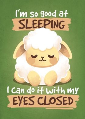 Sleeping sheep