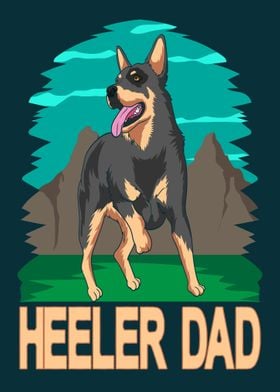 Cattle Dog Heeler Dad