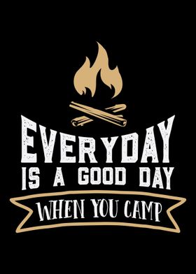 Campfire Camper Camping