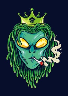 Alien weed smoke