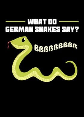 What Do German Snakes Say