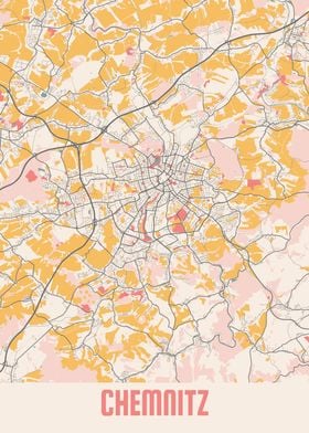 Chemnitz Chalk Map