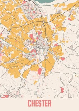 Chester Chalk Map