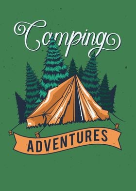 Camping Adventure Setup