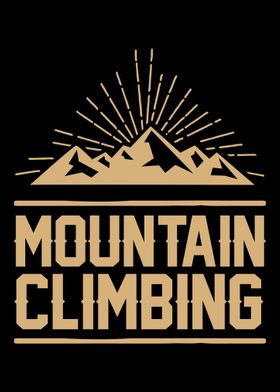 Mountain Climbing Hiker