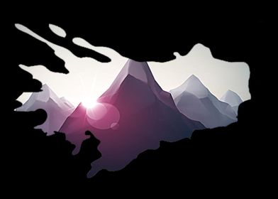 Mountain Climbing Hiker