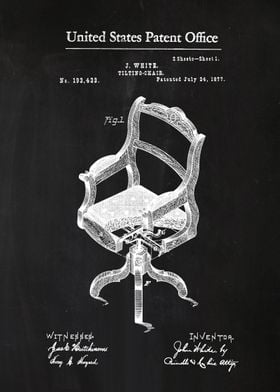 99 Tilting Chair Patent P