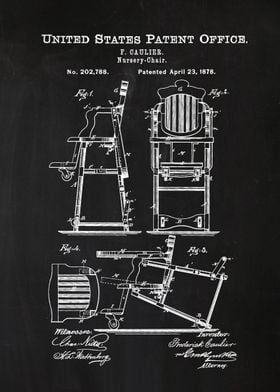 100 1878 Baby High Chair 