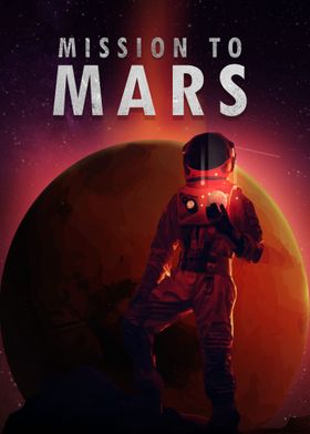 Mission to mars astronaut 