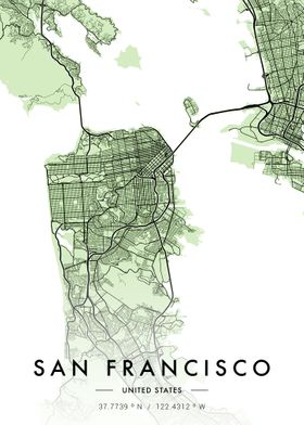 San Francisco City Map