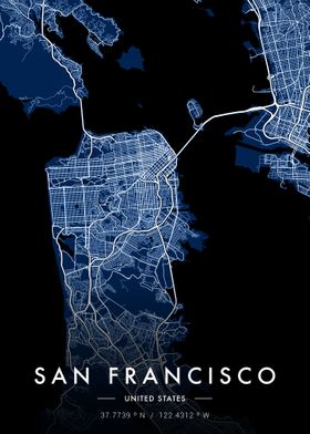 San Francisco City Map