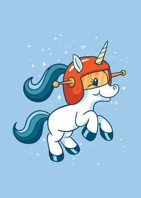 Cute Space Unicorn Gift