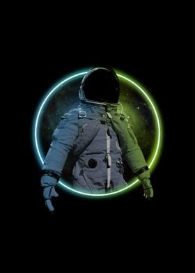 Neon Astronaut