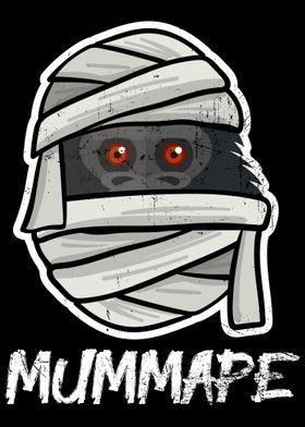 Mummy Ape Halloween Fan