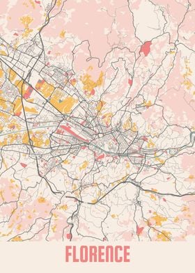 Florence Chalk Map