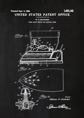 97 Steam Iron Patent