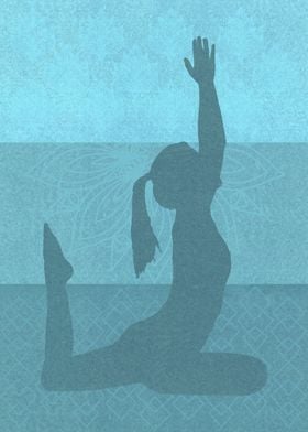 Yoga with Turquoise Chakra