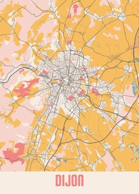 Dijon Chalk Map