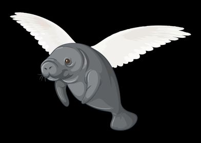 Angel Manatee Manatee Gift