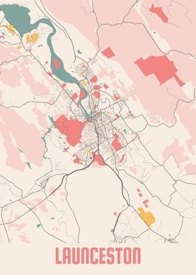 Launceston Chalk Map