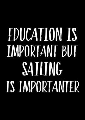 Sailing Is Importanter