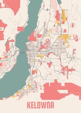 Kelowna Chalk Map