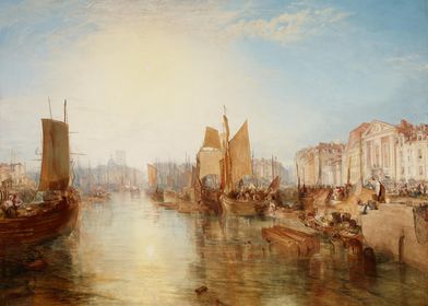 The Harbor of Dieppe