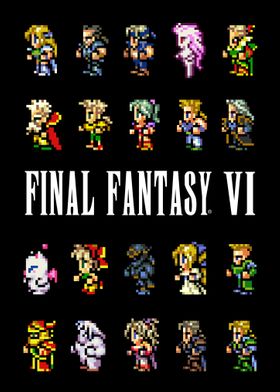 Final Fantasy VI Poster