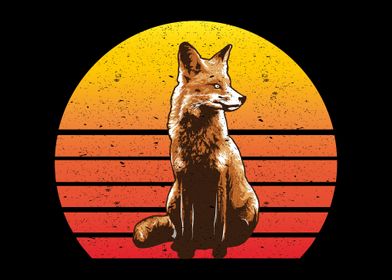 Fox Retro Sunset