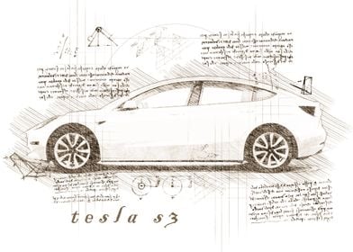 Tesla Model 3 Davinci