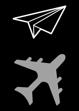 Paperplane Shadow Artist o