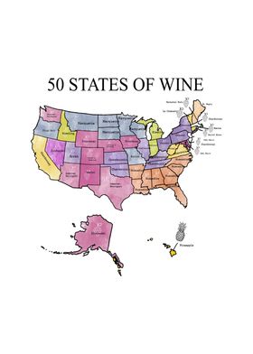 50 States of Wine